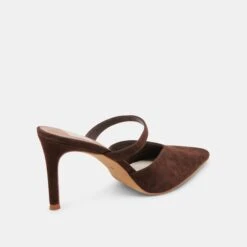 KANIKA HEELS DK BROWN SUEDE(Kanika Heels Dk Brown Suede) -Dolce Vita Shop DOLCEVITA HEELS KANIKA DKBROWNSUEDE 03