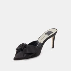 KAYLI HEELS ONYX SATIN(Kayli Heels Onyx Satin) -Dolce Vita Shop DOLCEVITA HEELS KAYLI BLACKSATIN 08