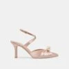 KAYSEY HEELS LT BLUSH SATIN(Kaysey Heels Lt Blush Satin)