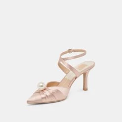 KAYSEY HEELS LT BLUSH SATIN(Kaysey Heels Lt Blush Satin) 12 KAYSEY HEELS LT BLUSH SATIN(Kaysey Heels Lt Blush Satin) -Dolce Vita Shop DOLCEVITA HEELS KAYSEY BLUSHSATIN 08