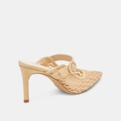KEEKEE HEELS LT NATURAL WOVEN RAFFIA(Keekee Heels Lt Natural Woven Raffia) -Dolce Vita Shop DOLCEVITA HEELS KEEKEE LTNATURALWOVENRAFFIA 03