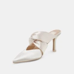 KELSY HEELS CREME SATIN(Kelsy Heels Creme Satin) -Dolce Vita Shop DOLCEVITA HEELS KELSY CREME SATIN 08