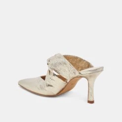 KELSY HEELS PLATINUM DISTRESSED LEATHER(Kelsy Heels Platinum Distressed Leather) -Dolce Vita Shop DOLCEVITA HEELS KELSY PLATINUM DISTRESSED LEATHER 09