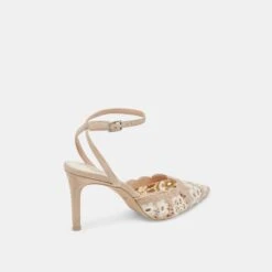 KENEDY HEELS TAUPE MULTI CROCHET(Kenedy Heels Taupe Multi Crochet) -Dolce Vita Shop DOLCEVITA HEELS KENEDY TAUPEMULTICROCHET 03