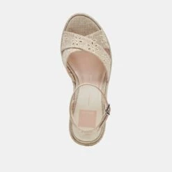 LAISHA HEELS ALMOND FLORAL EYELET(Laisha Heels Almond Floral Eyelet) -Dolce Vita Shop DOLCEVITA HEELS LAISHA ALMONDFLORALEYELET 06