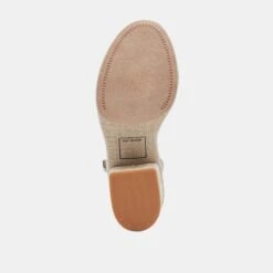 LAISHA HEELS ALMOND FLORAL EYELET(Laisha Heels Almond Floral Eyelet) -Dolce Vita Shop DOLCEVITA HEELS LAISHA ALMONDFLORALEYELET 07