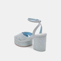LAISHA HEELS LIGHT BLUE FLORAL EYELET(Laisha Heels Light Blue Floral Eyelet) -Dolce Vita Shop DOLCEVITA HEELS LAISHA LIGHTBLUEFLORALEYELET 08