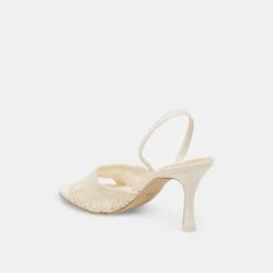LARRA HEELS WHITE CROCHET(Larra Heels White Crochet) -Dolce Vita Shop DOLCEVITA HEELS LARRA WHITECROCHET 09