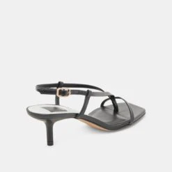 LAURY HEELS BLACK LEATHER(Laury Heels Black Leather) -Dolce Vita Shop DOLCEVITA HEELS LAURY BLACKLEATHER 03