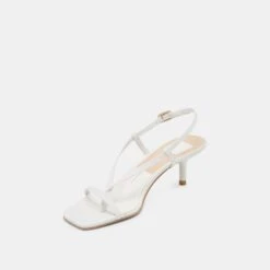LAURY HEELS TRUE WHITE LEATHER(Laury Heels True White Leather) -Dolce Vita Shop DOLCEVITA HEELS LAURY TRUEWHITELEATHER 08