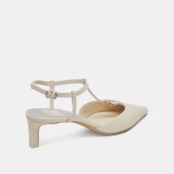 LAVON HEELS IVORY LEATHER(Lavon Heels Ivory Leather) -Dolce Vita Shop DOLCEVITA HEELS LAVON IVORYLEATHER 03