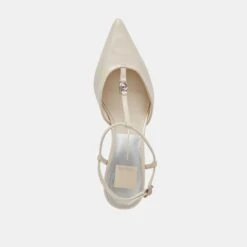 LAVON HEELS IVORY LEATHER(Lavon Heels Ivory Leather) -Dolce Vita Shop DOLCEVITA HEELS LAVON IVORYLEATHER 06