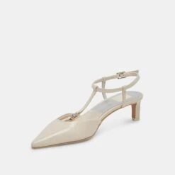 LAVON HEELS IVORY LEATHER(Lavon Heels Ivory Leather) -Dolce Vita Shop DOLCEVITA HEELS LAVON IVORYLEATHER 09