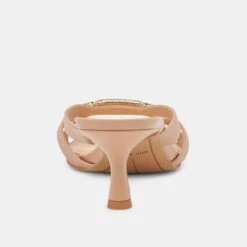 LERAH HEELS CAFE EMBOSSED LEATHER(Lerah Heels Cafe Embossed Leather) -Dolce Vita Shop DOLCEVITA HEELS LERAH CAFEEMBOSSEDLEATHER 05