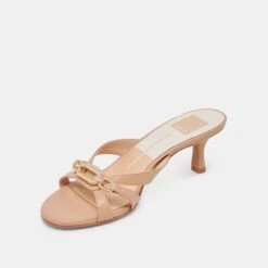 LERAH HEELS CAFE EMBOSSED LEATHER(Lerah Heels Cafe Embossed Leather) -Dolce Vita Shop DOLCEVITA HEELS LERAH CAFEEMBOSSEDLEATHER 08