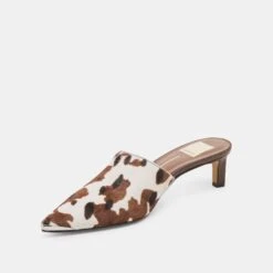 LEXY HEELS COCOA TAURUS CALF HAIR(Lexy Heels Cocoa Taurus Calf Hair) -Dolce Vita Shop DOLCEVITA HEELS LEXY COCOATAURUSCALFHAIR 08