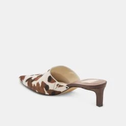LEXY HEELS COCOA TAURUS CALF HAIR(Lexy Heels Cocoa Taurus Calf Hair) -Dolce Vita Shop DOLCEVITA HEELS LEXY COCOATAURUSCALFHAIR 09
