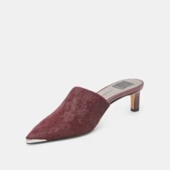 LEXY HEELS BERRY CALF HAIR(Lexy Heels Berry Calf Hair) -Dolce Vita Shop DOLCEVITA HEELS LEXY CRANBERRYCALFHAIR 09