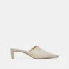 LEXY HEELS IVORY LEATHER(Lexy Heels Ivory Leather)