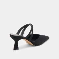 LINORE HEELS ONYX SUEDE(Linore Heels Onyx Suede) -Dolce Vita Shop DOLCEVITA HEELS LINORE ONYX SUEDE 03