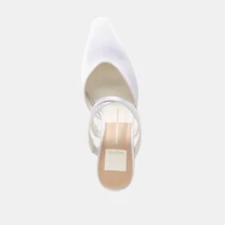 LINORE HEELS TRUE WHITE SATIN(Linore Heels True White Satin) -Dolce Vita Shop DOLCEVITA HEELS LINORE TRUE WHITE SATIN 06