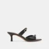 LORALI HEELS BLACK LEATHER(Lorali Heels Black Leather)