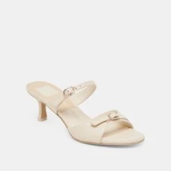 LORALI HEELS CREME LEATHER(Lorali Heels Creme Leather) -Dolce Vita Shop DOLCEVITA HEELS LORALI CREMELEATHER 01