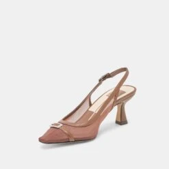 LORINE HEELS ESPRESSO MESH(Lorine Heels Espresso Mesh) -Dolce Vita Shop DOLCEVITA HEELS LORINE ESPRESSO MESH 09