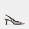 LORINE HEELS LEOPARD MESH(Lorine Heels Leopard Mesh)