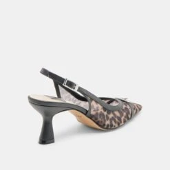LORINE HEELS LEOPARD MESH(Lorine Heels Leopard Mesh) -Dolce Vita Shop DOLCEVITA HEELS LORINE LEOPARD MESH 03