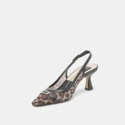 LORINE HEELS LEOPARD MESH(Lorine Heels Leopard Mesh) -Dolce Vita Shop DOLCEVITA HEELS LORINE LEOPARD MESH 09