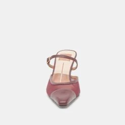 LOYD HEELS BURGUNDY MESH(Loyd Heels Burgundy Mesh) -Dolce Vita Shop DOLCEVITA HEELS LOYD BURGUNDY MESH 04