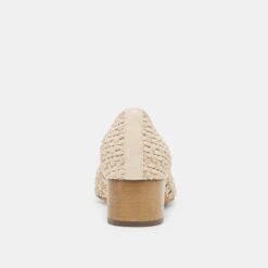 LULA HEELS IVORY MULTI WOVEN RAFFIA(Lula Heels Ivory Multi Woven Raffia) -Dolce Vita Shop DOLCEVITA HEELS LULA IVORYMULTIWOVENRAFFIA 05