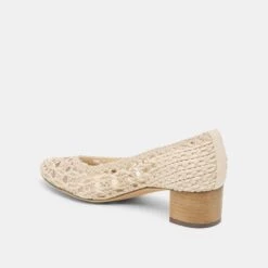 LULA HEELS IVORY MULTI WOVEN RAFFIA(Lula Heels Ivory Multi Woven Raffia) -Dolce Vita Shop DOLCEVITA HEELS LULA IVORYMULTIWOVENRAFFIA 08