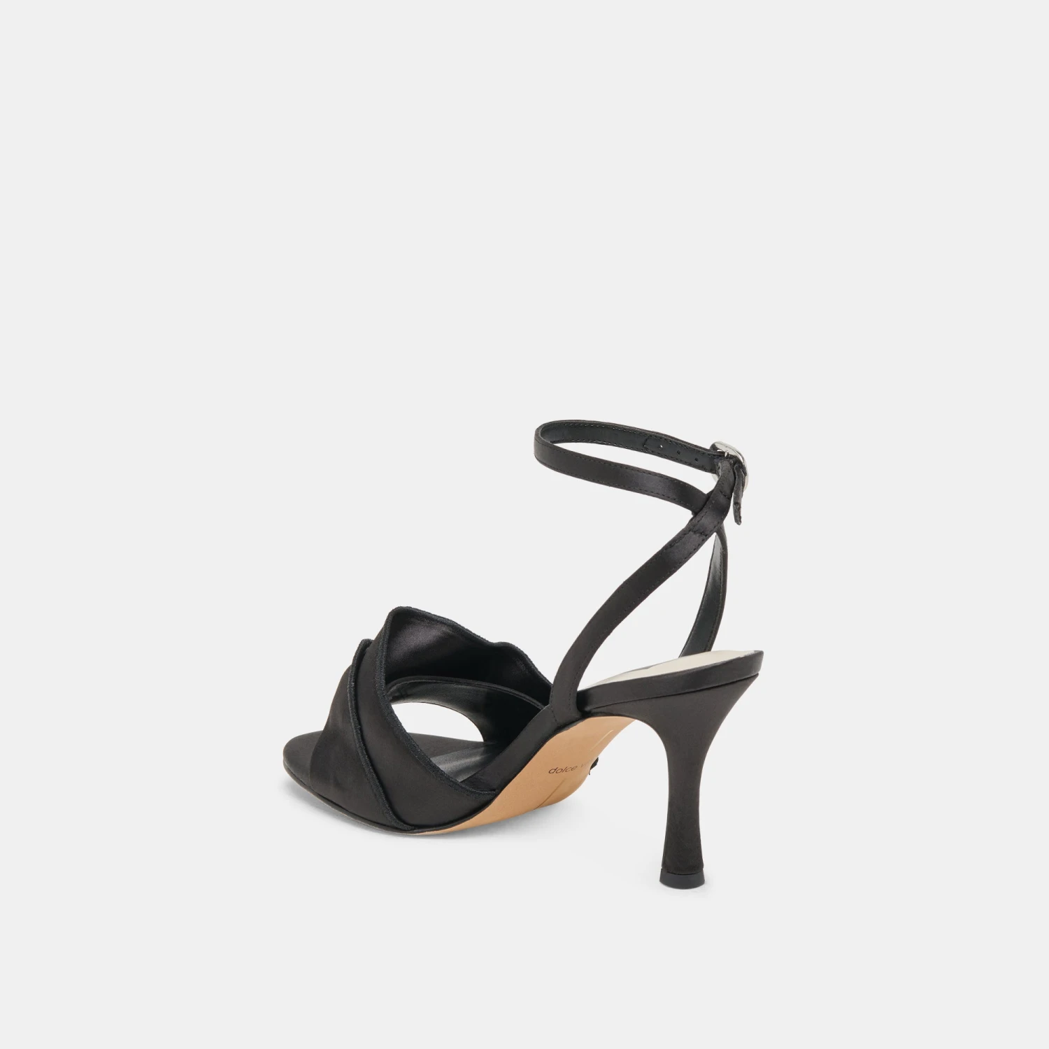 LUNETE HEELS ONYX SATIN(Lunete Heels Onyx Satin) 6 LUNETE HEELS ONYX SATIN(Lunete Heels Onyx Satin) - Image 6