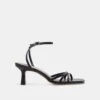 MANJI HEELS MIDNIGHT PATENT LEATHER(Manji Heels Midnight Patent Leather)