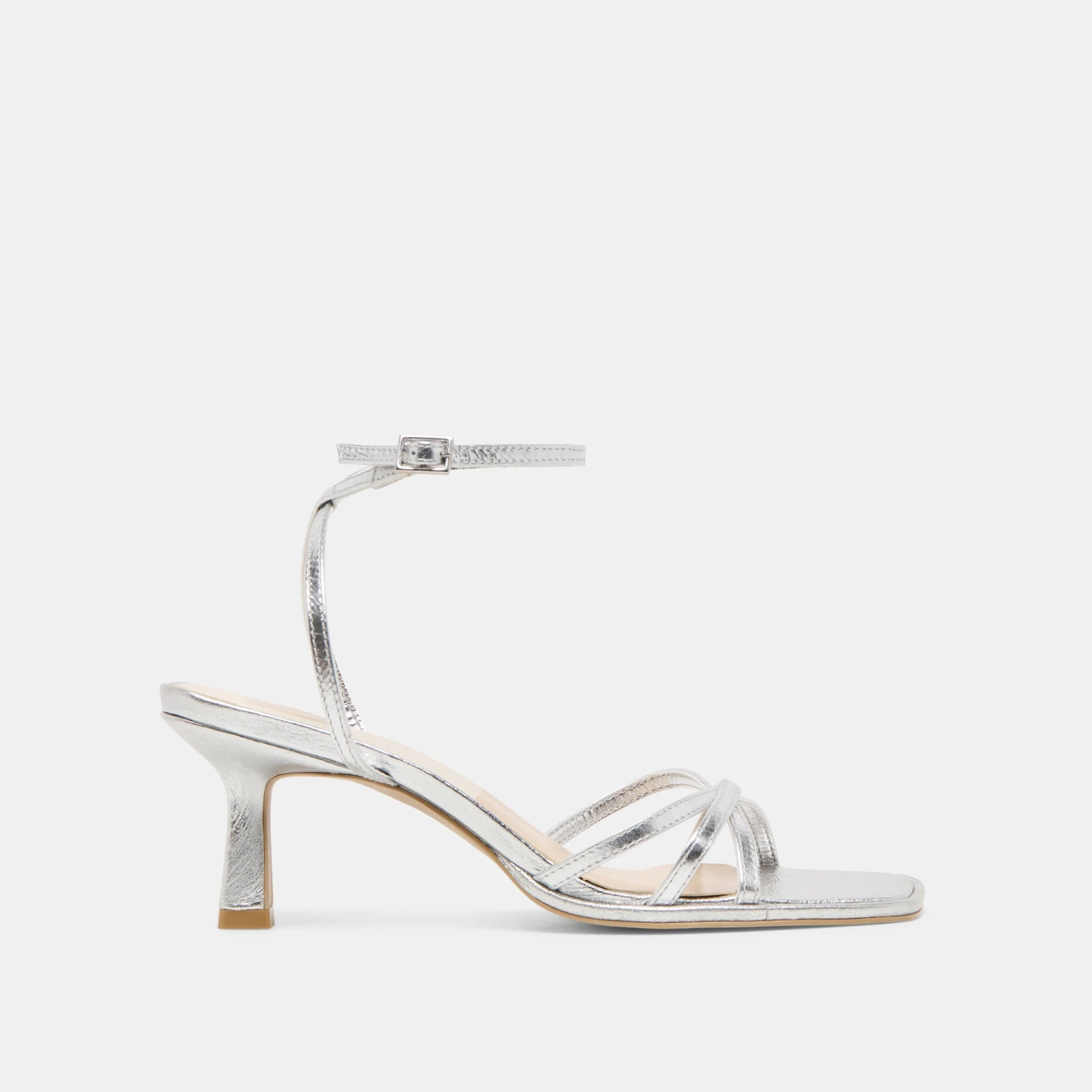 MANJI HEELS SILVER METALLIC LEATHER(Manji Heels Silver Metallic Leather) 1 MANJI HEELS SILVER METALLIC LEATHER(Manji Heels Silver Metallic Leather)