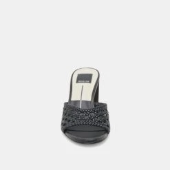 MARGOE HEELS BLACK WOVEN STELLA(Margoe Heels Black Woven Stella) -Dolce Vita Shop DOLCEVITA HEELS MARGOE BLACKWOVENSTELLA 04