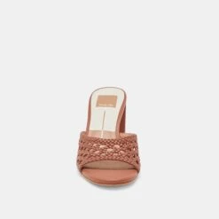 MARGOE HEELS COGNAC WOVEN STELLA(Margoe Heels Cognac Woven Stella) -Dolce Vita Shop DOLCEVITA HEELS MARGOE COGNACWOVENSTELLA 04