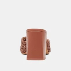 MARGOE HEELS COGNAC WOVEN STELLA(Margoe Heels Cognac Woven Stella) -Dolce Vita Shop DOLCEVITA HEELS MARGOE COGNACWOVENSTELLA 05