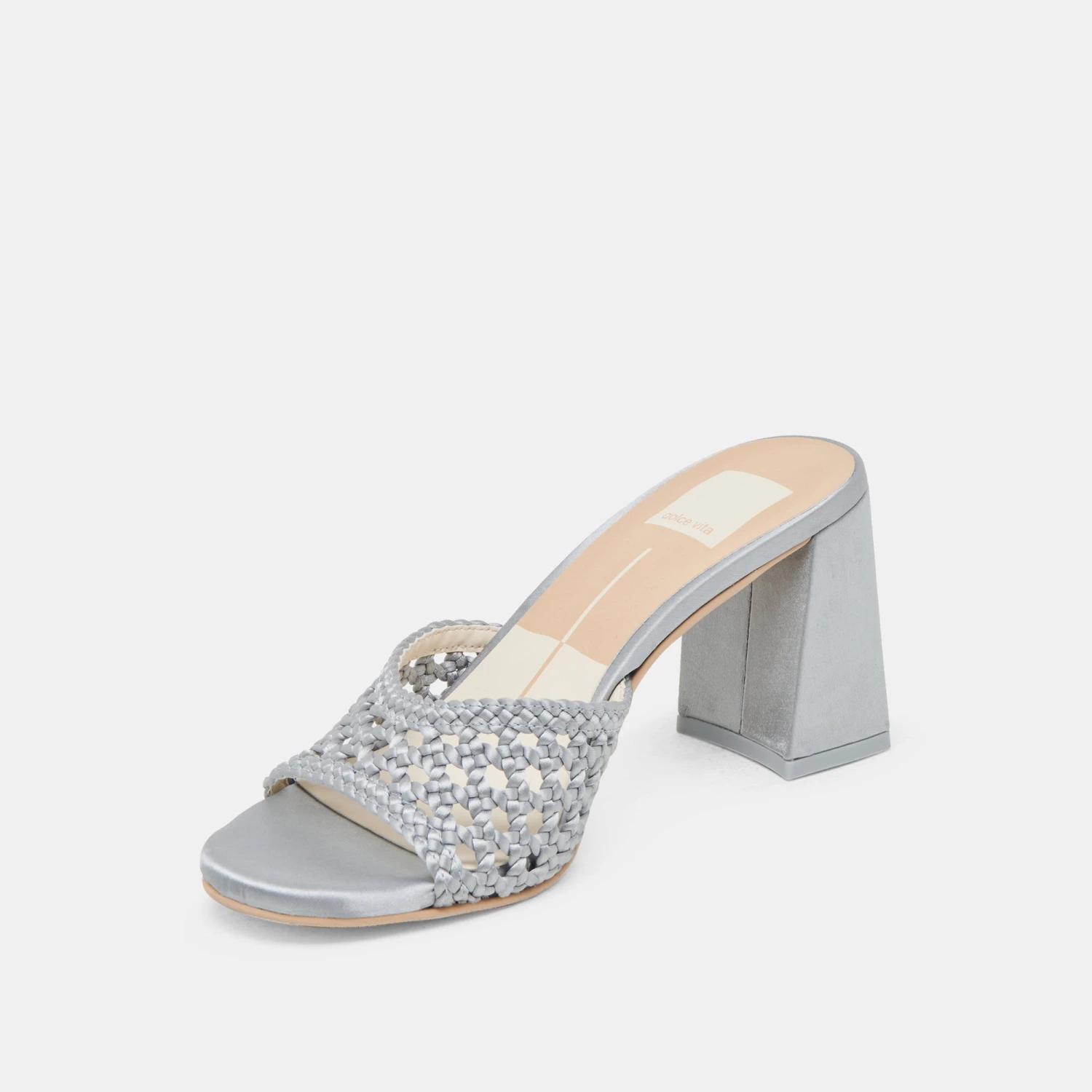 MARGOE HEELS LIGHT BLUE WOVEN SATIN(Margoe Heels Light Blue Woven Satin) 5 MARGOE HEELS LIGHT BLUE WOVEN SATIN(Margoe Heels Light Blue Woven Satin) - Image 5
