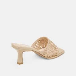 MAYLAH HEELS LIGHT GOLD MACRAME(Maylah Heels Light Gold Macrame) -Dolce Vita Shop DOLCEVITA HEELS MAYLAH LIGHTGOLDMACRAME 03
