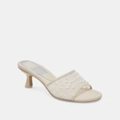 MEEZA PEARL HEELS IVORY MESH - Re:vita(Meeza Pearl Heels Ivory Mesh Resale) -Dolce Vita Shop DOLCEVITA HEELS MEEZAPEARL IVORYMESH 01 d79274c4 bbed 43fc b4d3 0f086c7d5136