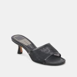 MEEZA HEELS ONYX MESH(Meeza Heels Onyx Mesh) -Dolce Vita Shop DOLCEVITA HEELS MEEZA ONYXMESH 01