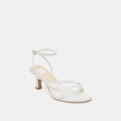 MORAH HEELS TRUE WHITE LEATHER(Morah Heels True White Leather) -Dolce Vita Shop DOLCEVITA HEELS MORAH TRUEWHITELEATHER 01
