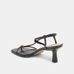 MYLEE HEELS BLACK LEATHER(Mylee Heels Black Leather) -Dolce Vita Shop DOLCEVITA HEELS MYLEE BLACKLEATHER 09