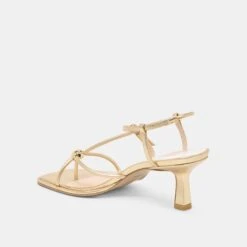 MYLEE HEELS GOLD DISTRESSED LEATHER(Mylee Heels Gold Distressed Leather) -Dolce Vita Shop DOLCEVITA HEELS MYLEE GOLDDISTRESSEDLEATHER 08