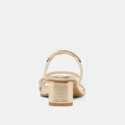 NAIRA HEELS GOLD METALLIC STELLA(Naira Heels Gold Metallic Stella) -Dolce Vita Shop DOLCEVITA HEELS NAIRA GOLDMETALLICSTELLA 05
