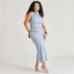 NOLAH PEARL HEELS ICE BLUE STELLA(Nolah Pearl Heels Ice Blue Stella) -Dolce Vita Shop DOLCEVITA HEELS NOLAHPEARL ICEBLUESTELLA ONFOOT 01