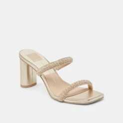 NOLAH HEELS GOLD MULTI BEADS(Nolah Heels Gold Multi Beads) -Dolce Vita Shop DOLCEVITA HEELS NOLAH GOLDMULTIBEADS 01
